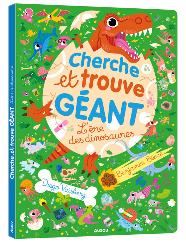 Cherche et trouve géant : L'ère des dinosaures