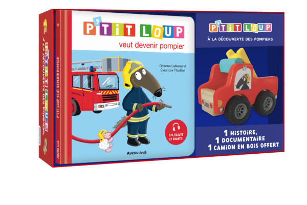 P'tit Loup veut devenir pompier : coffret