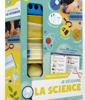 Je découvre la science - coffret d'expériences