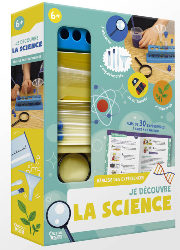 Je découvre la science - coffret d'expériences