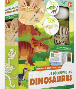 Je découvre les dinosaures : assemble ta maquette de t-rex