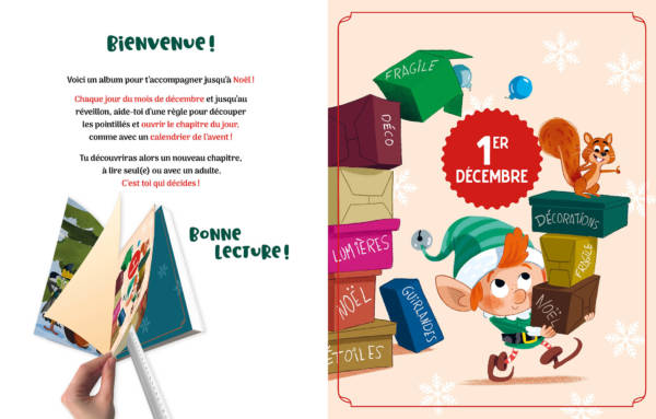 Mon album de l'Avent : Le Noël de la forêt - Mes 24 chapitres pour attendre Noël – Image 2