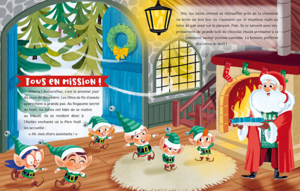 Mon album de l'Avent : Le Noël de la forêt - Mes 24 chapitres pour attendre Noël – Image 3