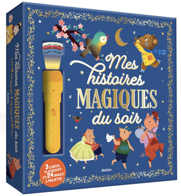 Mes histoires magiques du soir - avec 24 images à projeter