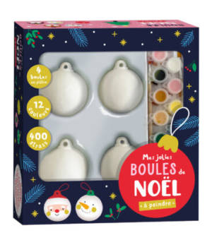 Mes jolies boules de Noël à peindre