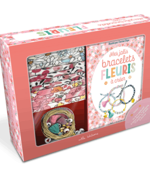 Mes jolis bracelets fleuris à créer