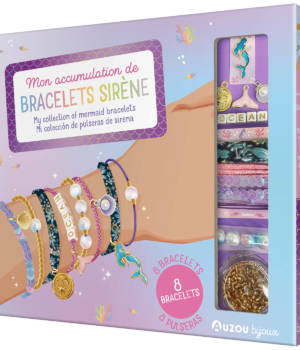 Mon accumulation de bracelets sirènes