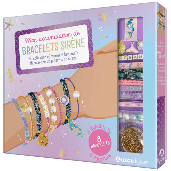 Mon accumulation de bracelets sirènes