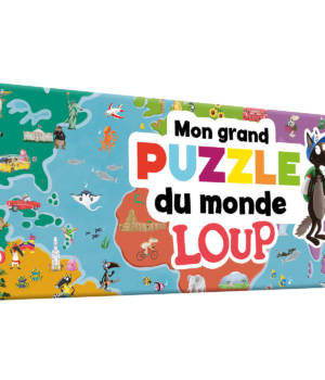 Mon grand puzzle du monde Loup - 150 pièces