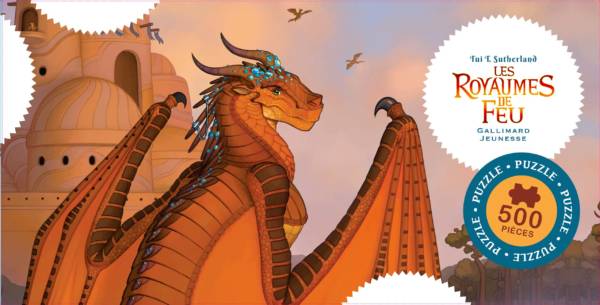 Puzzle 500 pcs Les Royaumes de Feu