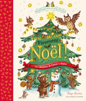 Vivement Noël ! Un calendrier de l'Avent à déplier