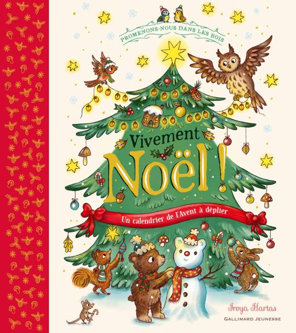 Vivement Noël ! Un calendrier de l'Avent à déplier
