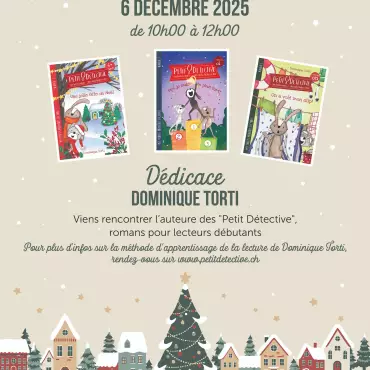 6 décembre : Dédicace PETIT DETECTIVE