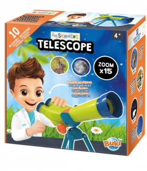 Téléscope mini sciences avec 10 activités