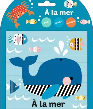 A la mer - livre tissu
