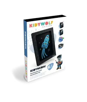 Kidyneon Pack : Kit pour décoration murale lumineuse