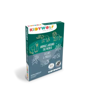 Recharge pour tablette à dessin : Animaux autour du monde / Océans et pirates