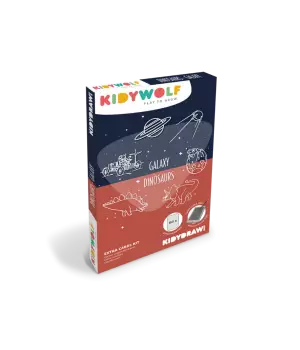 Recharge pour tablette à dessin : Galaxie / Dinosaures