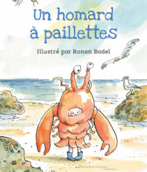Un homard à paillettes