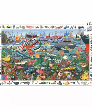 Puzzle observation Les secrets de la mer - 200 pcs