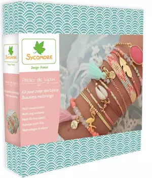Atelier de bijoux : Kit pour bijoux multi-rangs