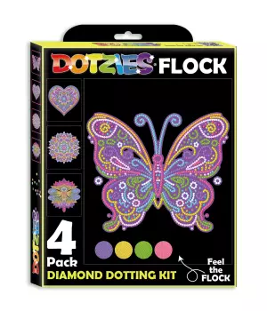 Diamond painting Neon Papillon