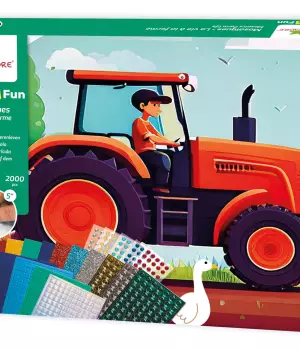 Stick and Fun : 5 mosaïques La vie à la ferme