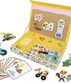 Mon petit coffret aimanté : le chantier