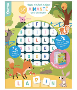 Mon abécédaire aimanté des animaux