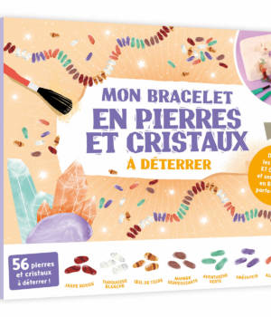Mon bracelet en pierres et cristaux à déterrer