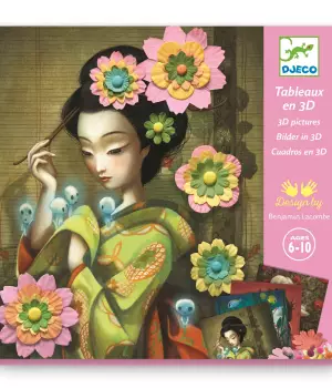 Tableaux en 3D : Rock'n Roses