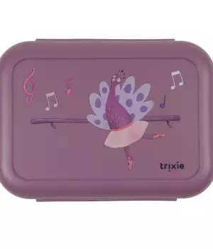 Boite à repas paon