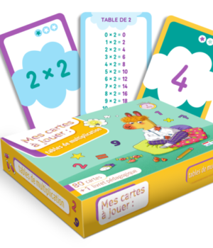 Mes cartes à jouer : tables de multiplication
