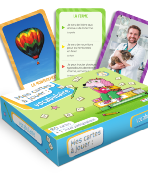 Mes cartes à jouer : tables de vocabulaire