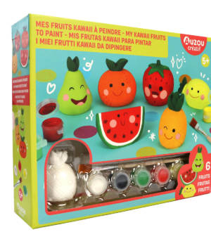 Mes fruits kawaii à peindre