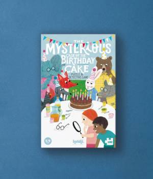 The mysterious case of the birthday cake : Puzzle and detective game