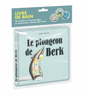 Le plongeon de Berk - livre de bain