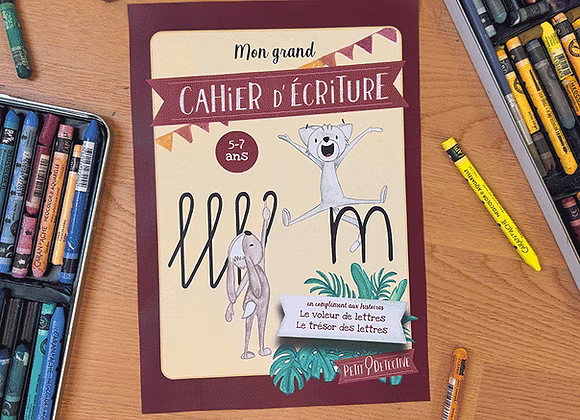 Petit Détective : Cahier d'écriture