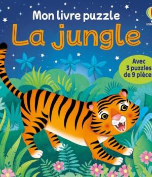Mon livre puzzle : La jungle