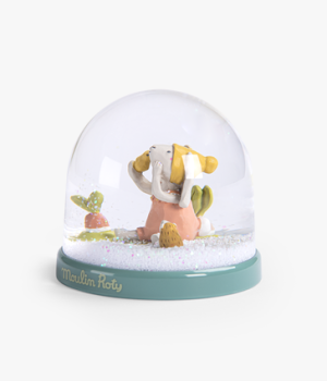 Trois petits lapins : La boule à neige