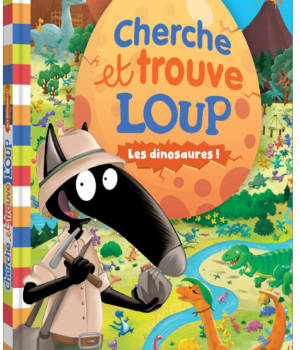 Cherche et trouve géant Loup : Les dinosaures