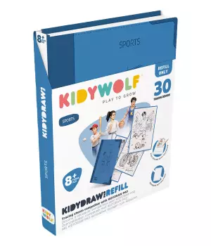 Kidydraw Refill : Recharge sports pour Kidydraw Pad
