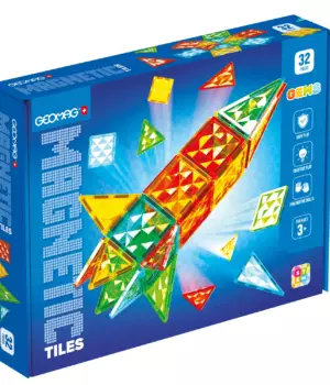 Magnetic Geomag Tiles Rocket 32 pcs