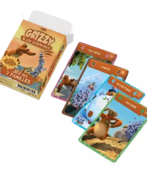 Grizzy et les Lemmings : Jeu des 7 familles