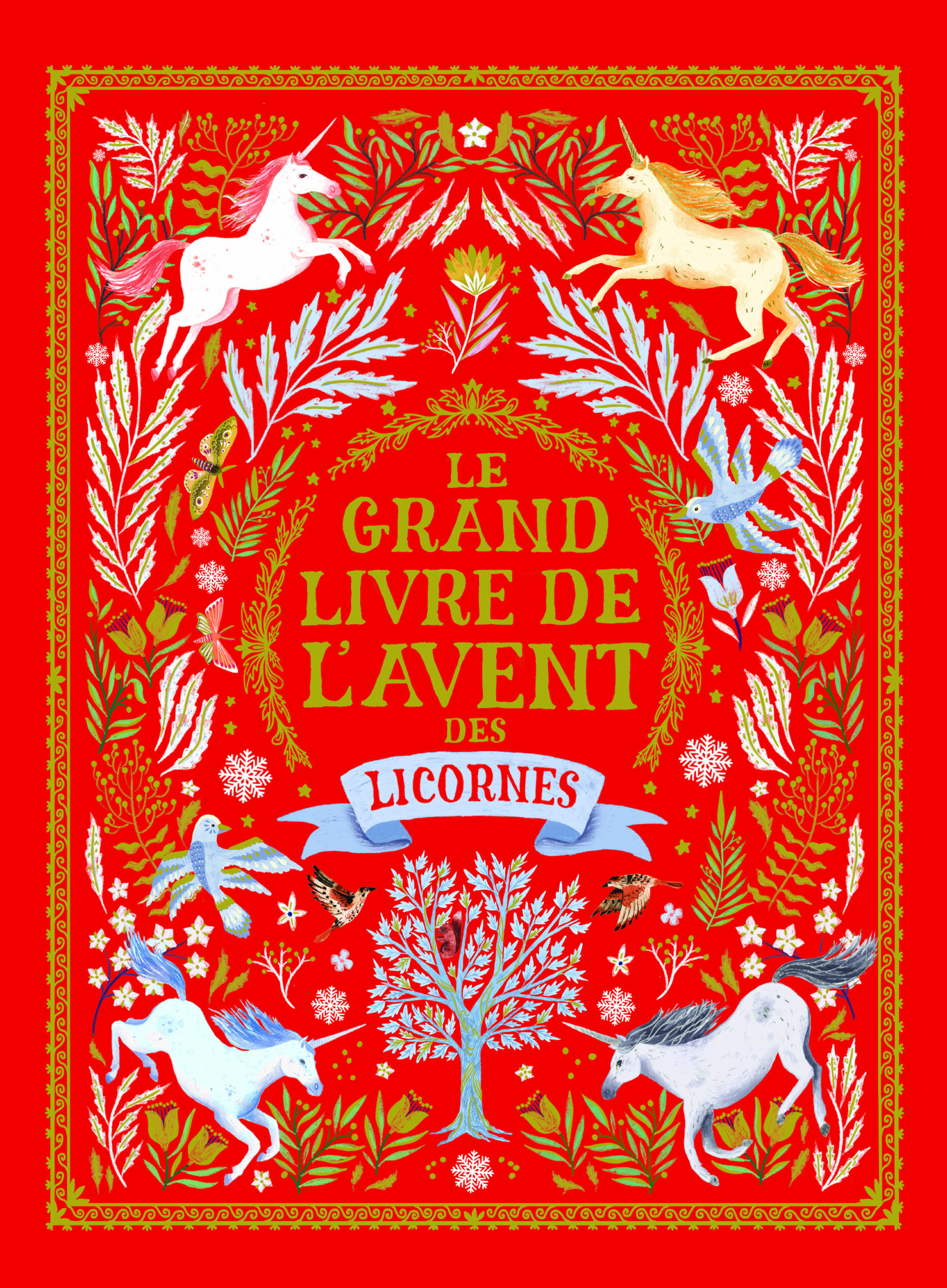 Le grand livre de l'Avent des licornes