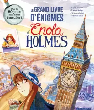 Le grand livre d'énigmes d'Enola Holmes