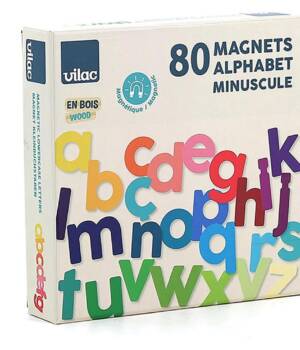 80 magnets alphabet minuscule