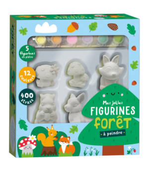 Mes jolies figurines forêt à peindre