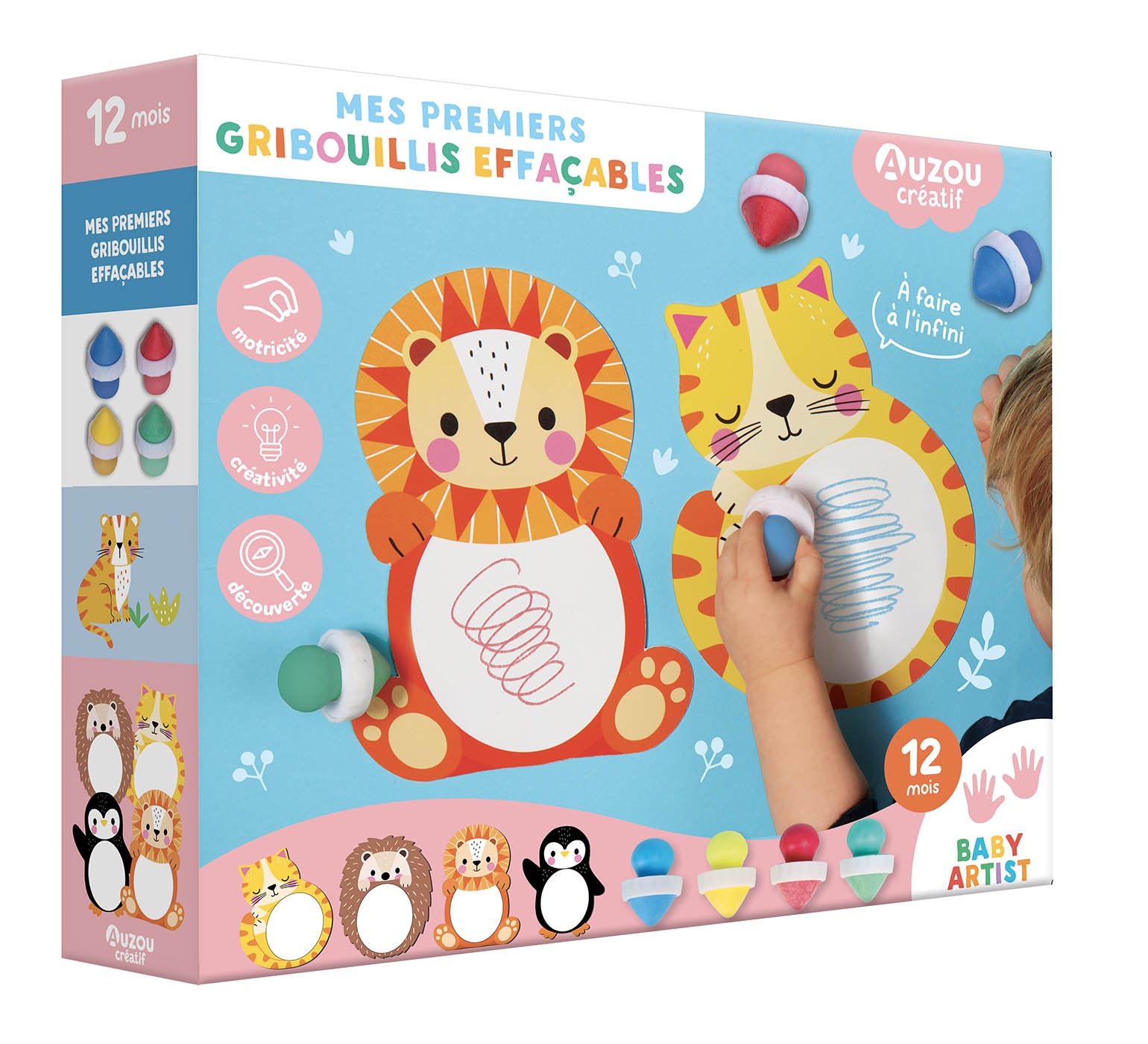 Mes premiers gribouillis effaçables