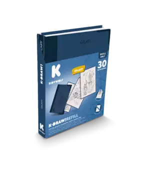 Kidydraw Refill : Recharge galaxy pour Kidydraw Pad